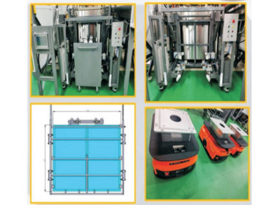 PCB automatic loading and unloading board logistics storage system device